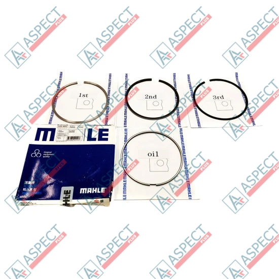 Piston ring STD Isuzu (8943915024) 4HK1, 6HK1 Hitachi, JCB Mahle