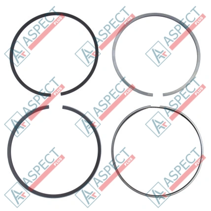 Anneau de piston STD Isuzu (8980171660) 4HK1, 6HK1 Hitachi, JCB Pièce OE