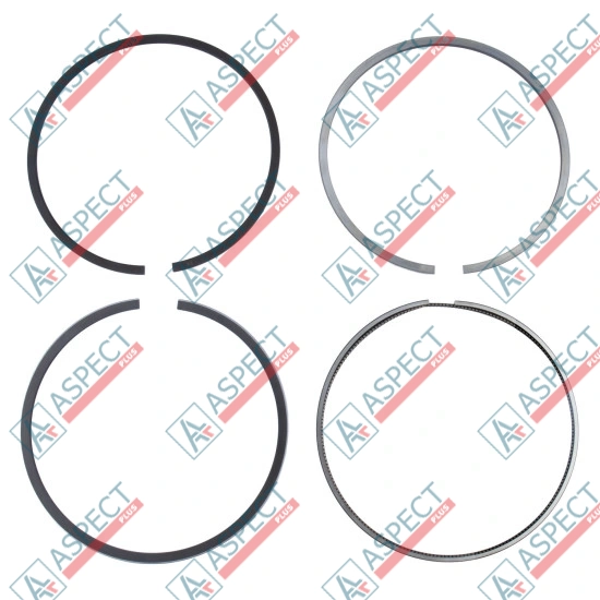 Piston ring STD Isuzu (8980171660) 4HK1, 6HK1 Hitachi, JCB Genuine