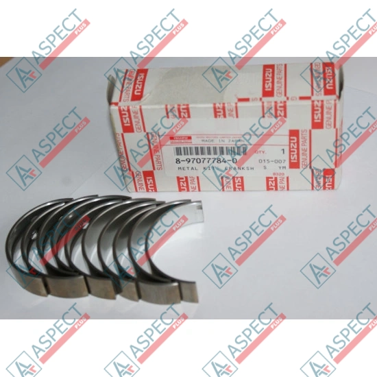 Crankshaft Bearing STD Isuzu (8970777840) 4LB1, 4LC1 Hitachi, JCB Genuine