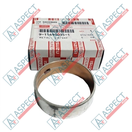 Bague d`arbre à cames en métal Isuzu (9116930351) 6BD1 Hitachi, JCB Pièce OE