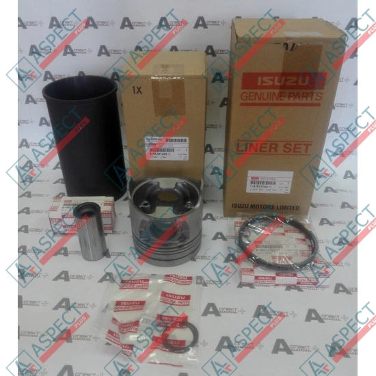 Liner Set Isuzu (1878129861) 4HK1, 6HK1 Hitachi, JCB Genuine