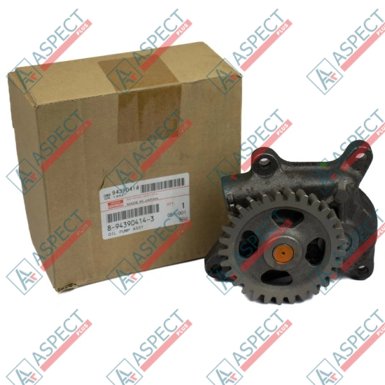 Oil Pump Isuzu (8943904143) 6HK1 Hitachi, JCB Genuine