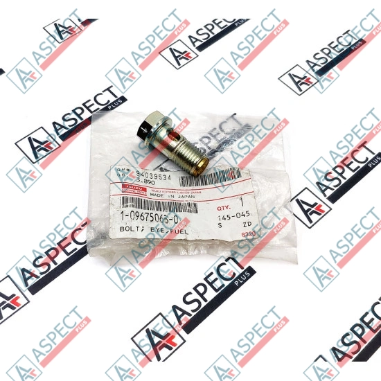 Bolt with Eye Isuzu (1096750630) 6SD1 Hitachi, JCB Genuine