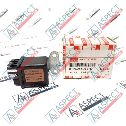 Relais de bougie de préchauffage Isuzu (8942580140) 4BG1 Hitachi, JCB Pièce OE