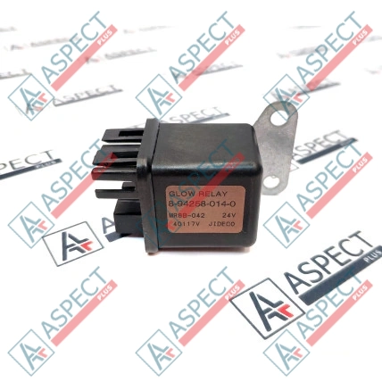 Relais de bougie de préchauffage Isuzu (8942580140) 4BG1 Hitachi, JCB Pièce OE