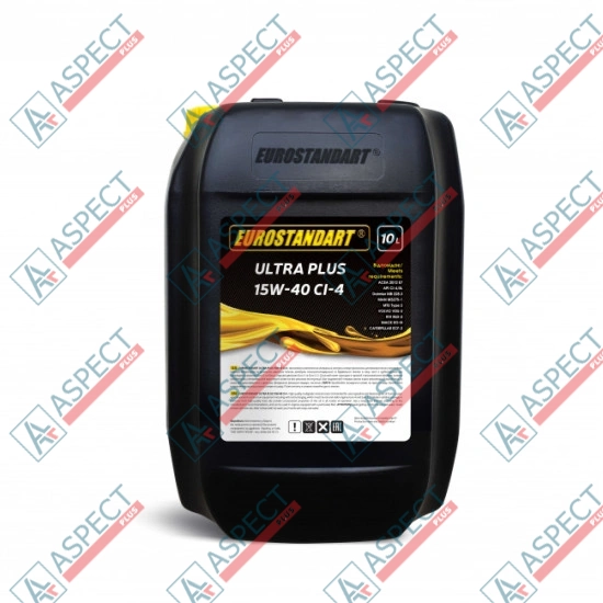 Motor oil Plus 15W-40, 10L Eurostandart Genuine