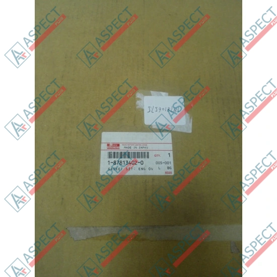 Комплект прокладок полный Isuzu (1878106575) 6RB1 Hitachi, JCB Оригинал