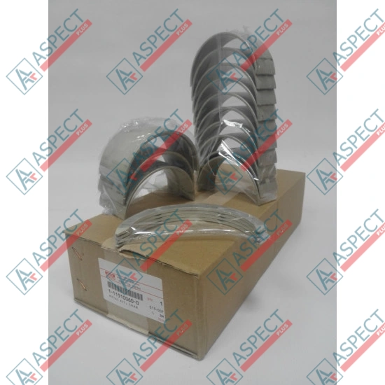 Crankshaft Bearings Set Isuzu (1115100601) 6RB1 Hitachi, JCB Genuine