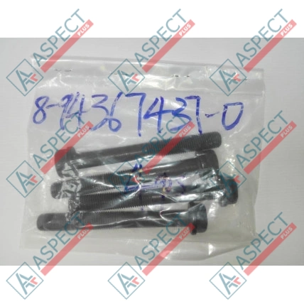 Boulon de culasse Isuzu (8943674370) 4BD1, 4BG1, 4BE1 Hitachi, JCB Pièce OE