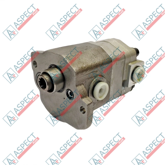 Насос шестеренчастый двухсекционный 18.8 СС, 9.0 CC Uchida XJDD-01033 HANDOK