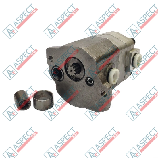 Насос шестеренчастый двухсекционный 18.8 СС, 9.0 CC Uchida XJDD-01033 HANDOK
