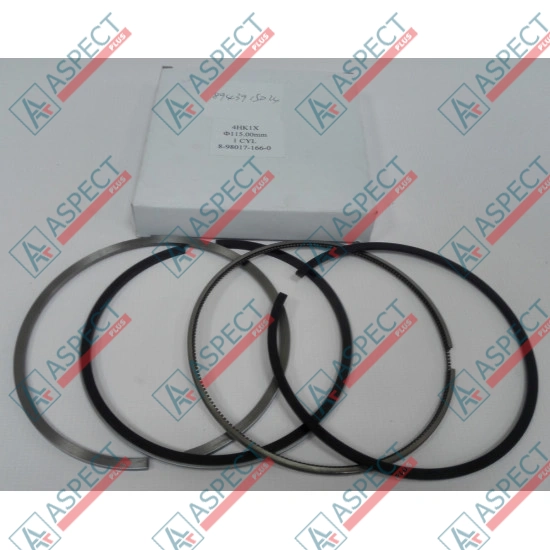 Piston ring STD Isuzu (8943915024) 4HK1, 6HK1 Hitachi, JCB AFM