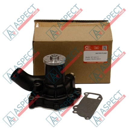 Pompe à eau Isuzu (1136500171) 4BG1, 6BG1, 4BD1 Hitachi, JCB SPINPARTS
